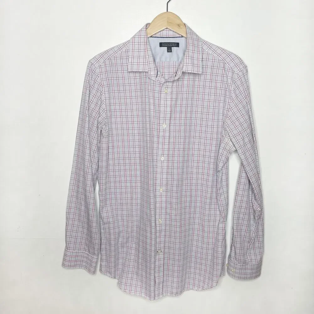 BANANA REPUBLIC Men's Dress Shirt